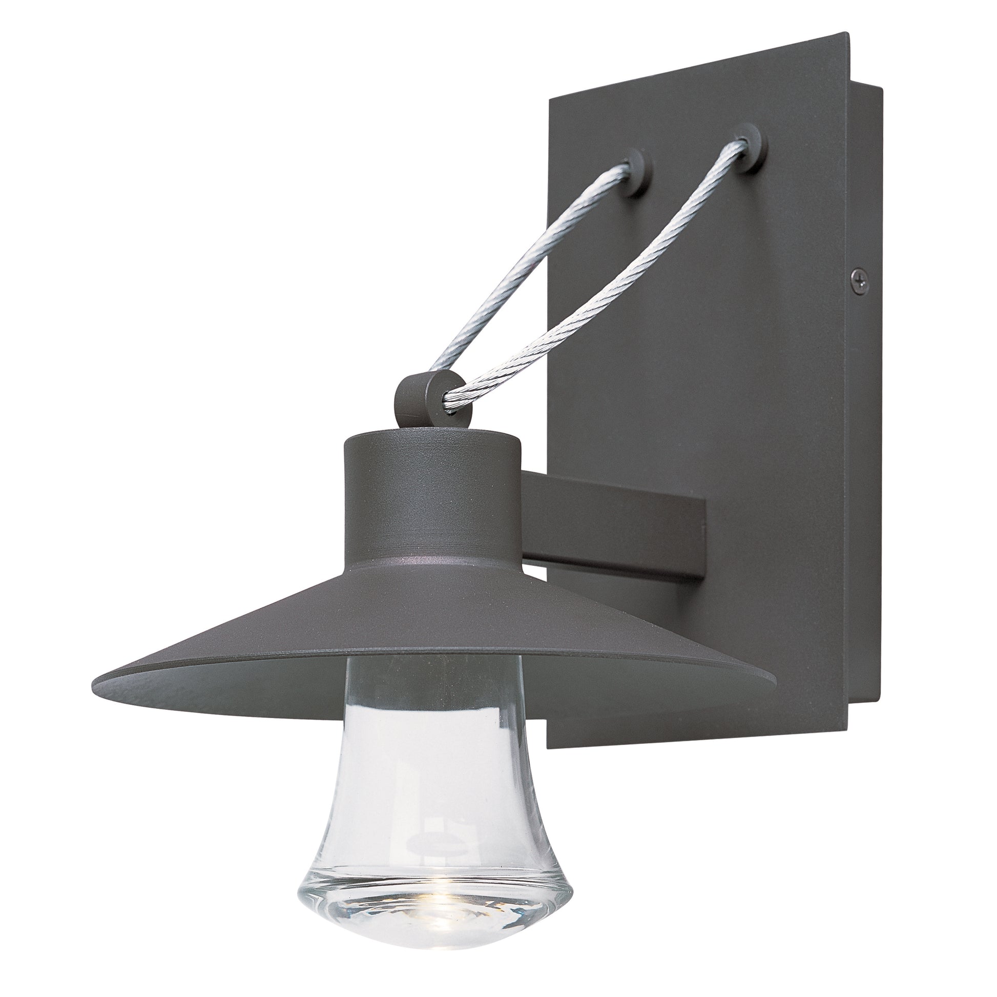 Civic Small LED Outdoor Wall Sconce Architectural Bronze by Maxim Lighting
