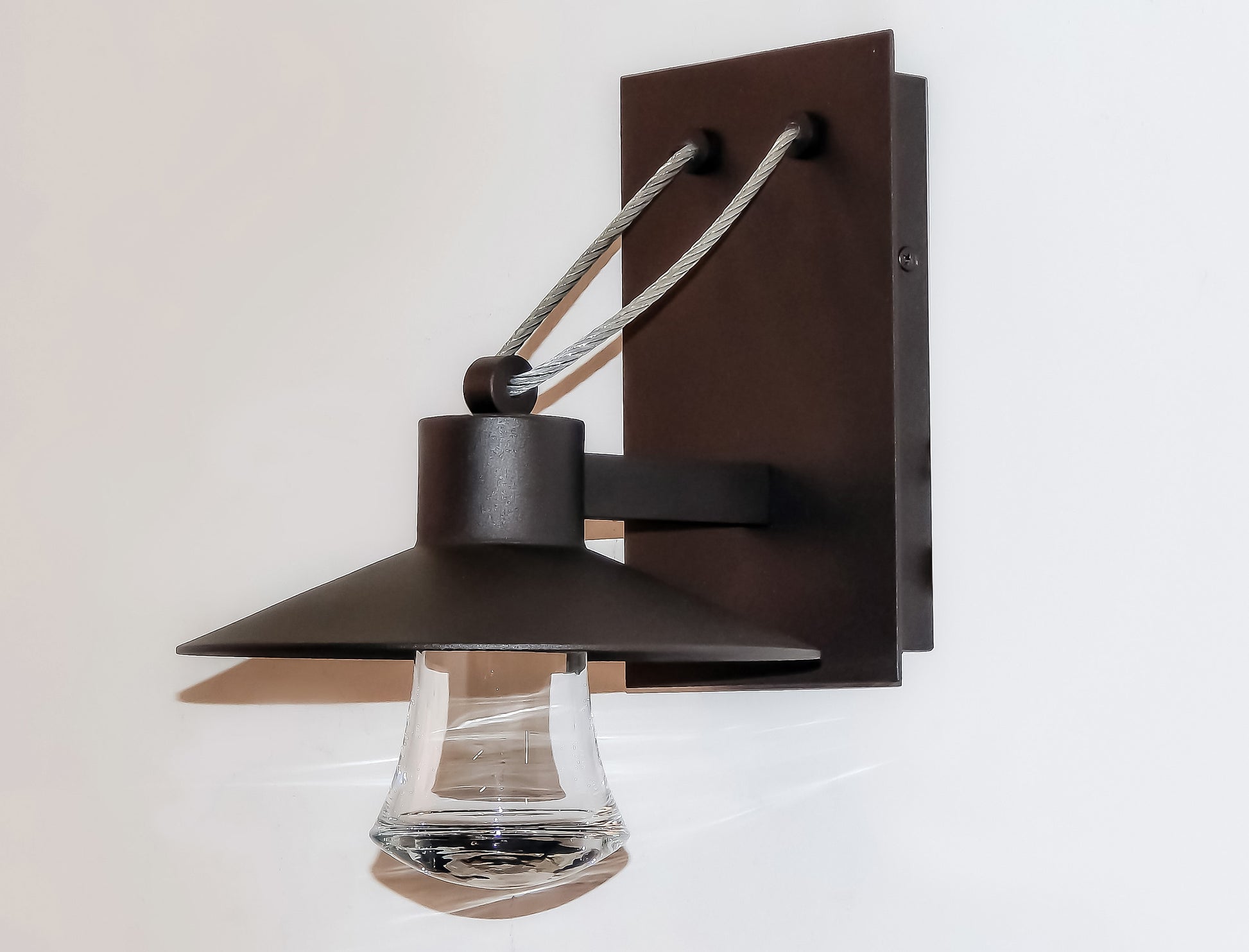 Civic Small LED Outdoor Wall Sconce Architectural Bronze by Maxim Lighting