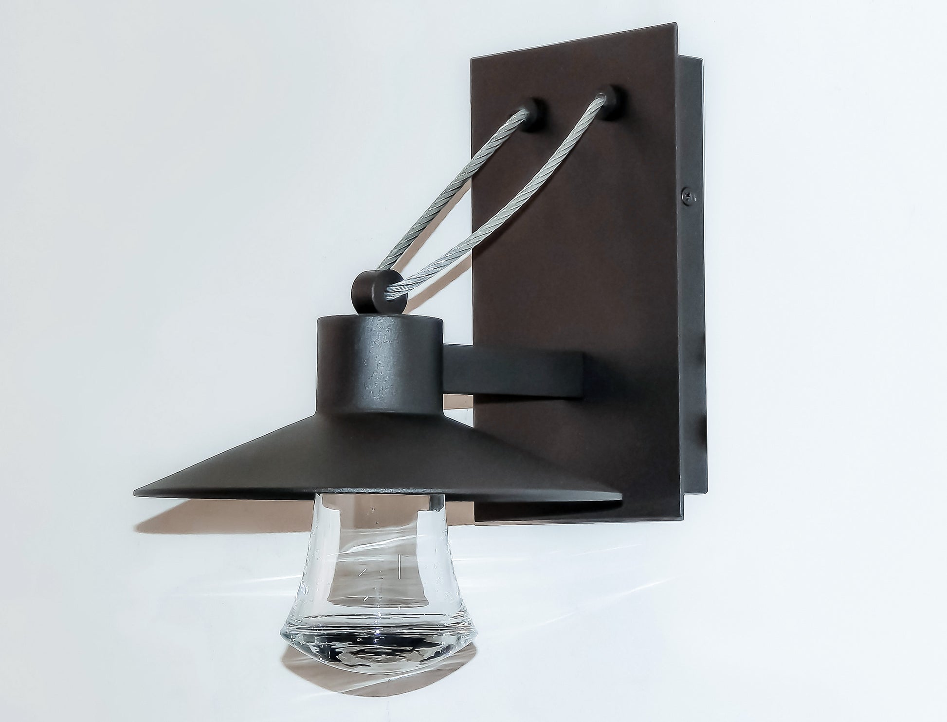 Civic Medium LED Outdoor Wall Sconce Architectural Bronze by Maxim Lighting