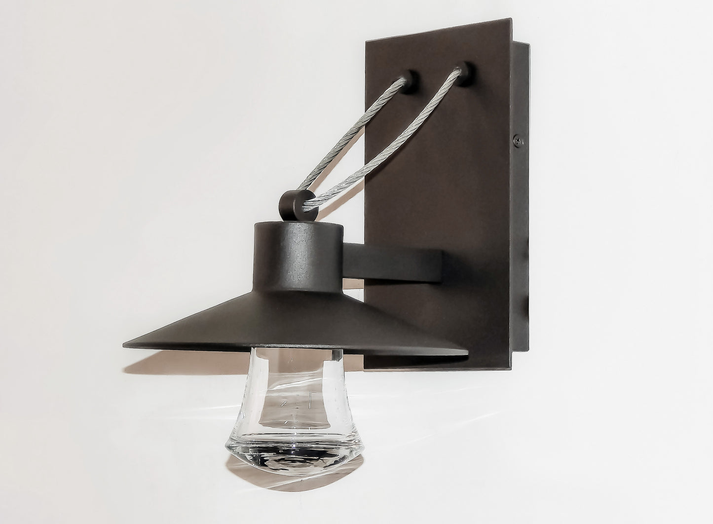 Civic Large LED Outdoor Wall Sconce Architectural Bronze by Maxim Lighting