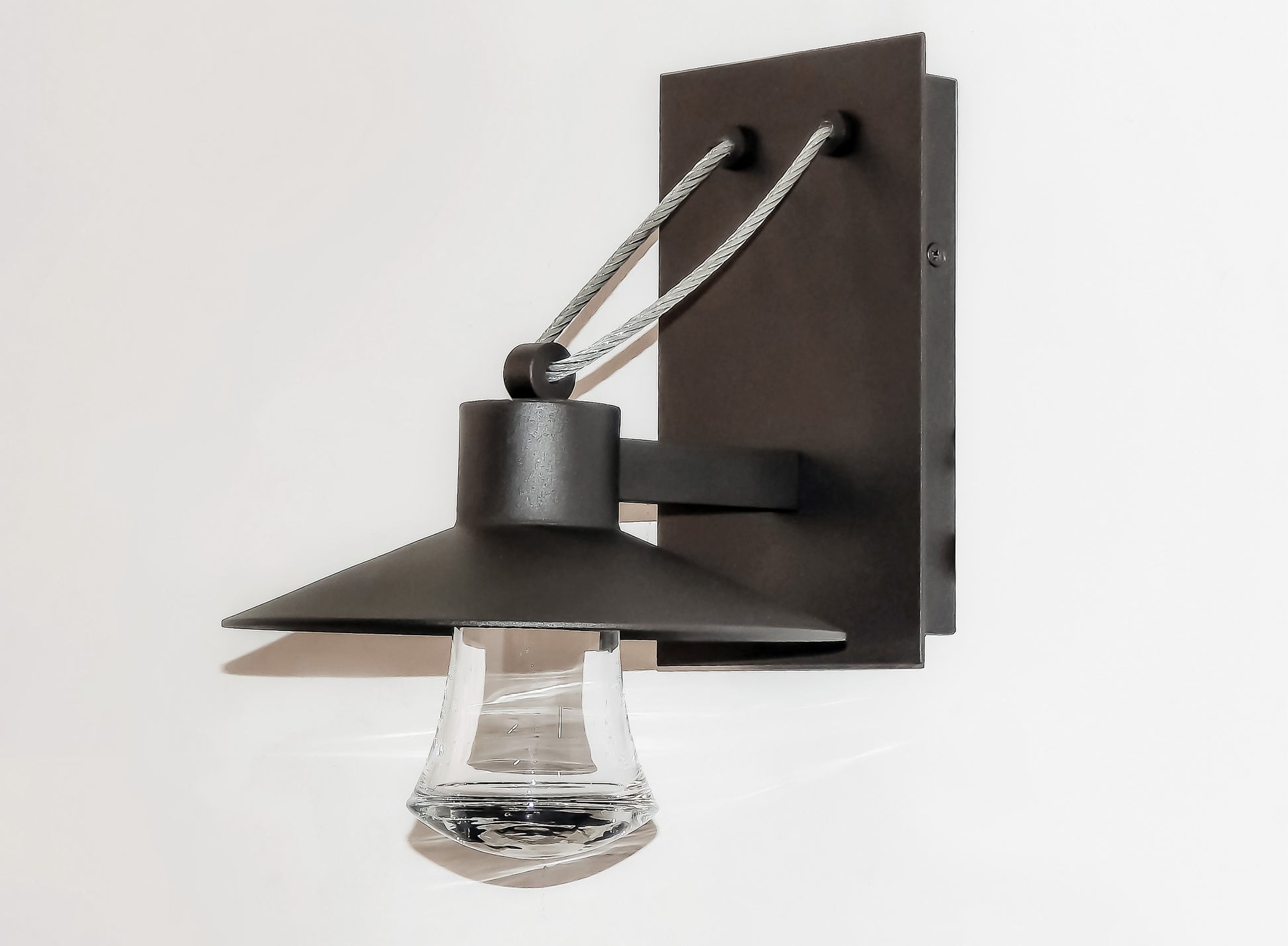 Civic Large LED Outdoor Wall Sconce Architectural Bronze by Maxim Lighting