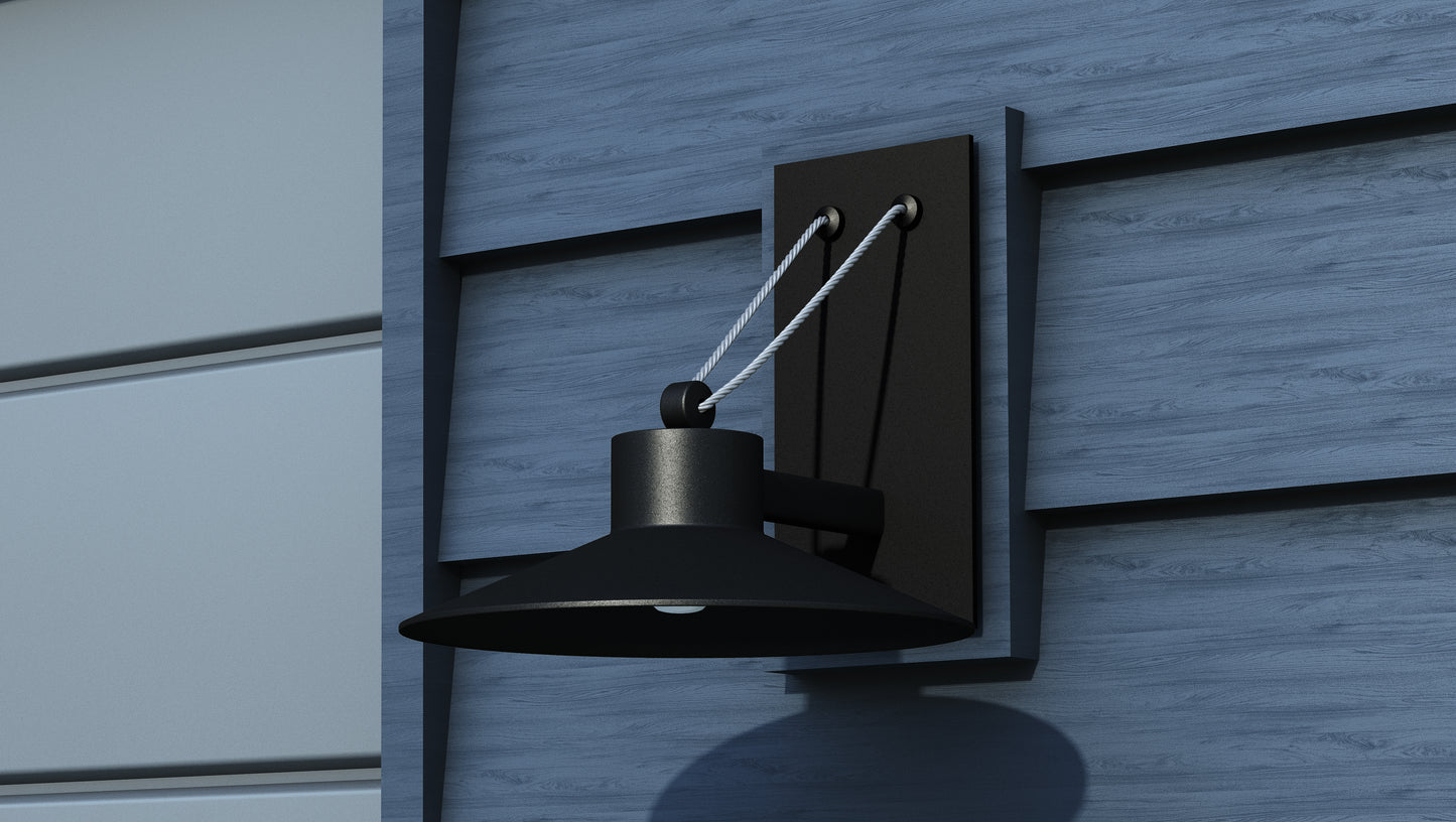 Civic Large LED Outdoor Wall Sconce Architectural Bronze by Maxim Lighting