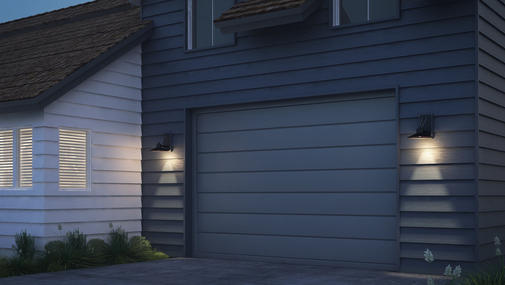 Civic Large LED Outdoor Wall Sconce Architectural Bronze by Maxim Lighting