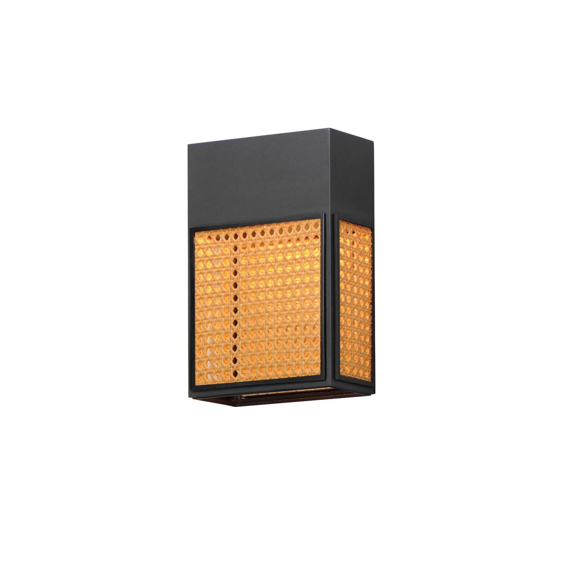 Lattice 12" LED Outdoor Sconce Dark Sky Black by Maxim Lighting