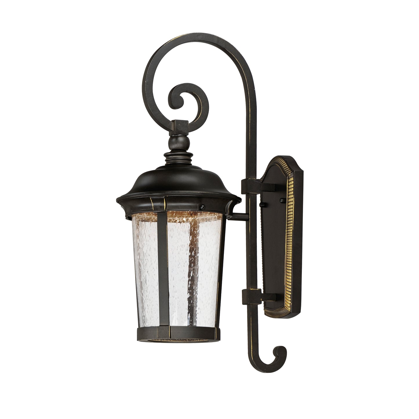 Dover LED Outdoor Wall Lantern Bronze by Maxim Lighting