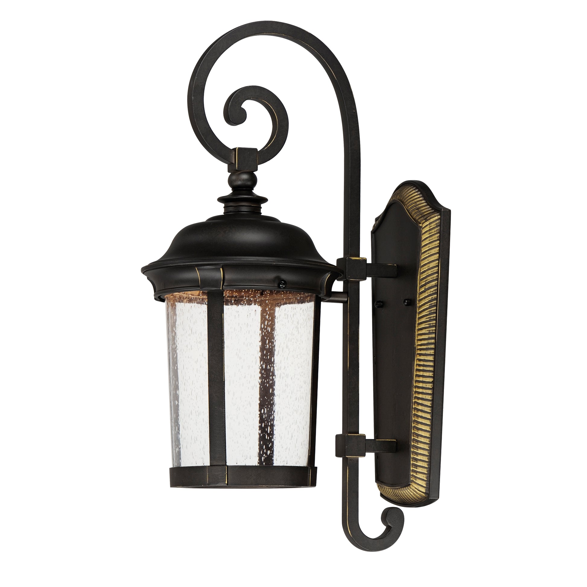 Dover LED Outdoor Wall Lantern Bronze by Maxim Lighting