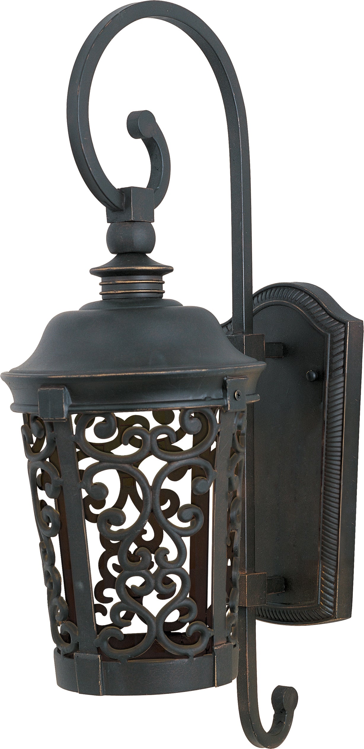 Whisper Dark Sky LED Outdoor Wall Lantern Bronze by Maxim Lighting