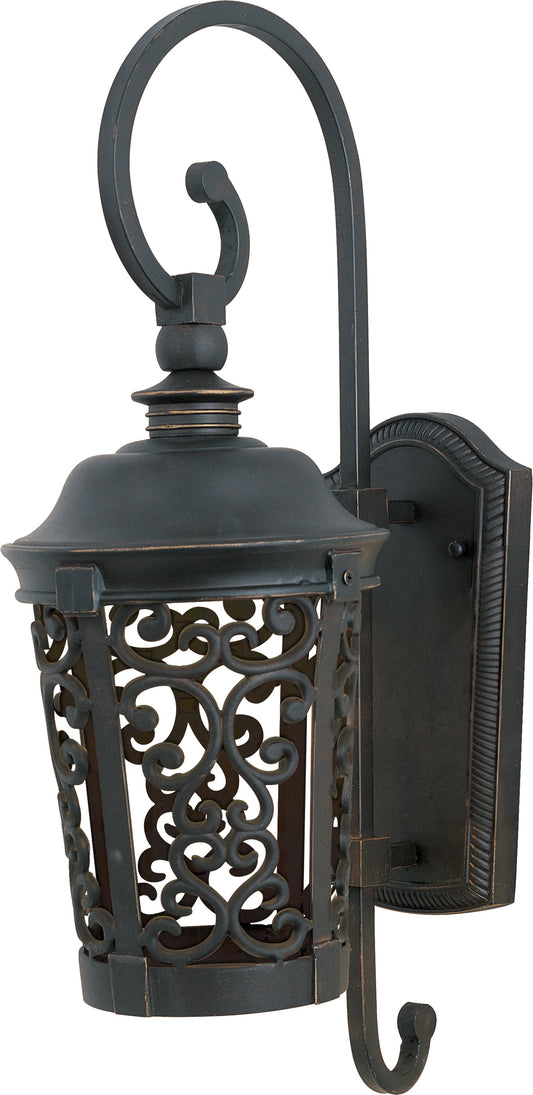 Whisper Dark Sky LED Outdoor Wall Lantern Bronze by Maxim Lighting
