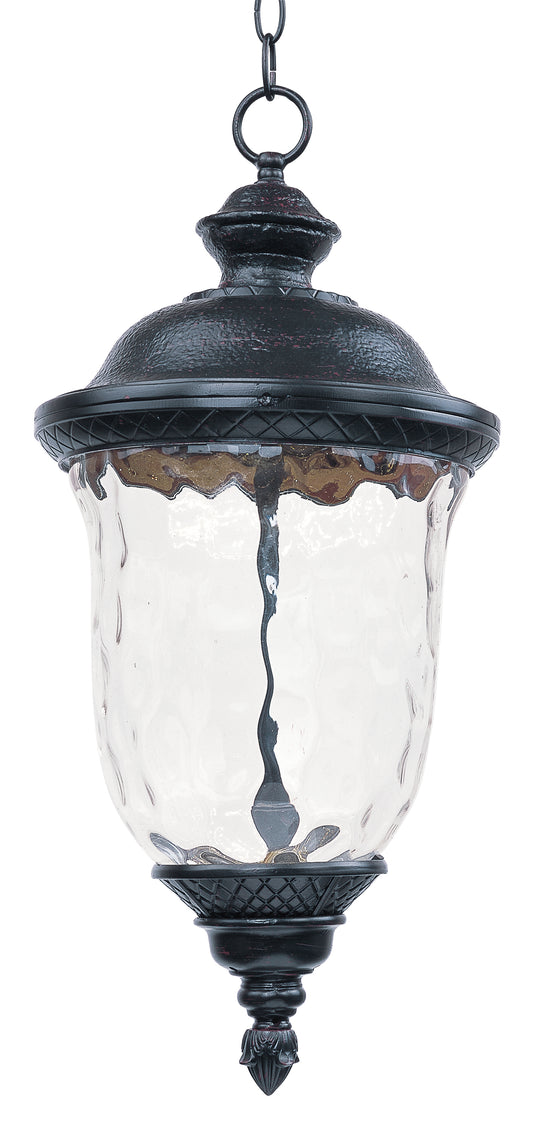 Carriage House LED Outdoor Hanging Lantern Oriental Bronze by Maxim Lighting
