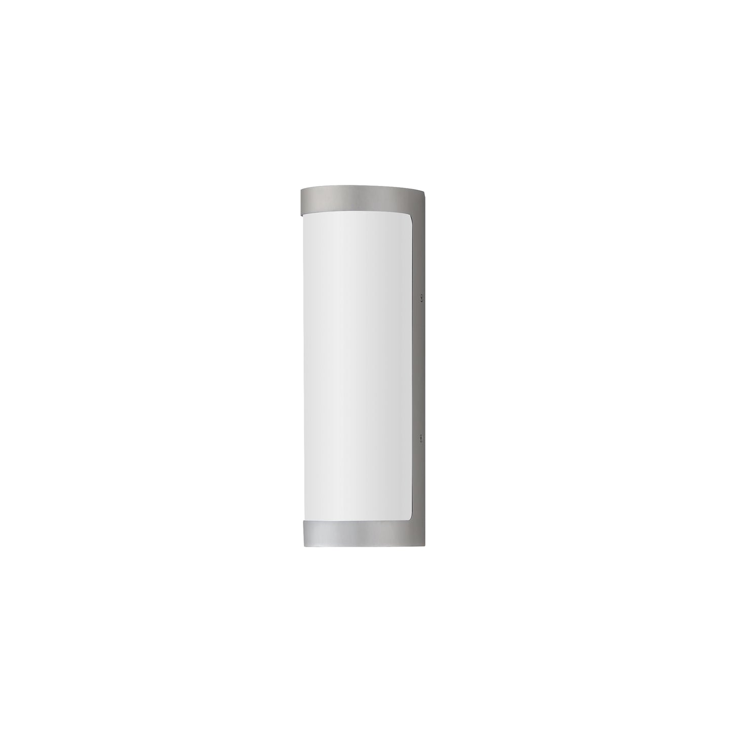 Halfpipe 15" LED Outdoor Sconce 5CCT Brushed Aluminum by Maxim Lighting