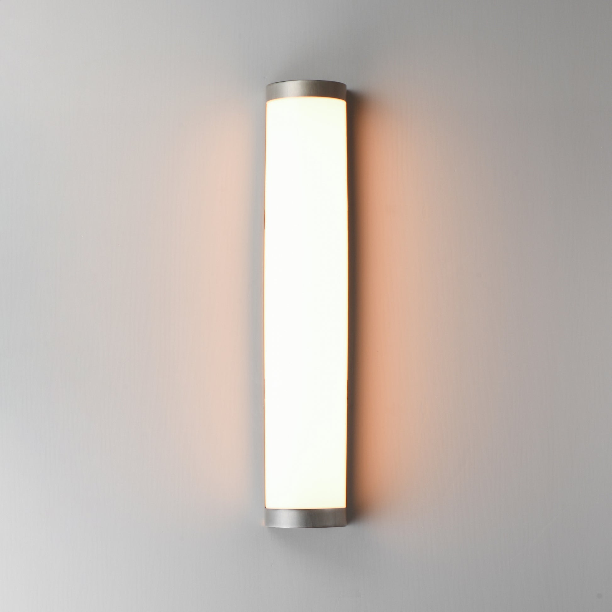 Halfpipe 26" LED Outdoor Sconce 5CCT Brushed Aluminum by Maxim Lighting