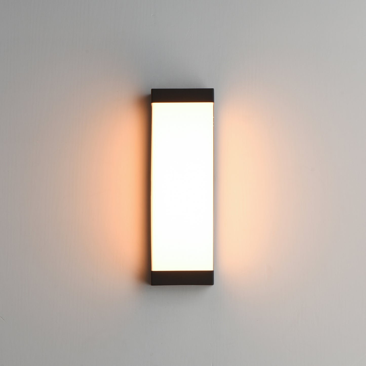 Tunnel 15" LED Outdoor Sconce Black by Maxim Lighting