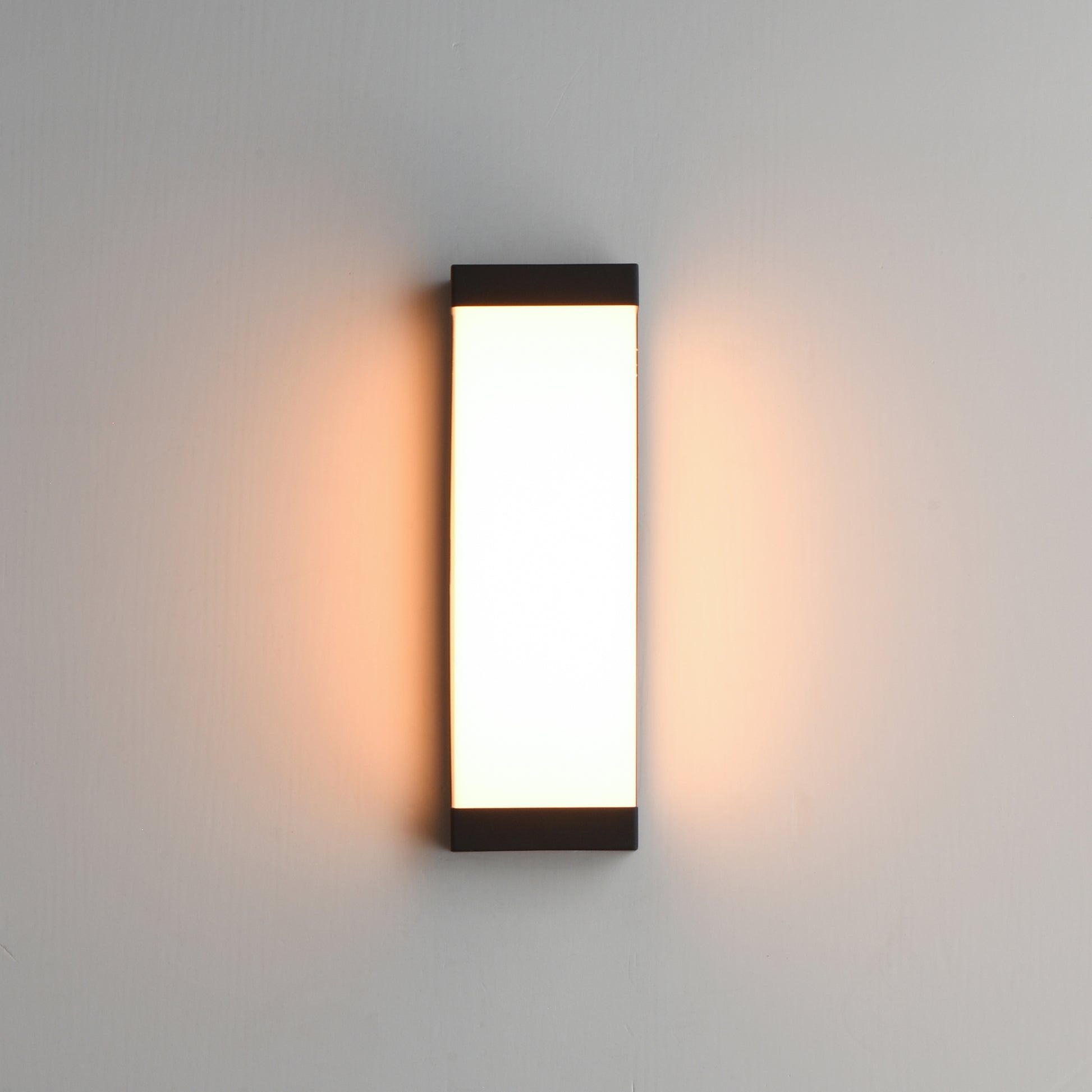 Tunnel 15" LED Outdoor Sconce Black by Maxim Lighting