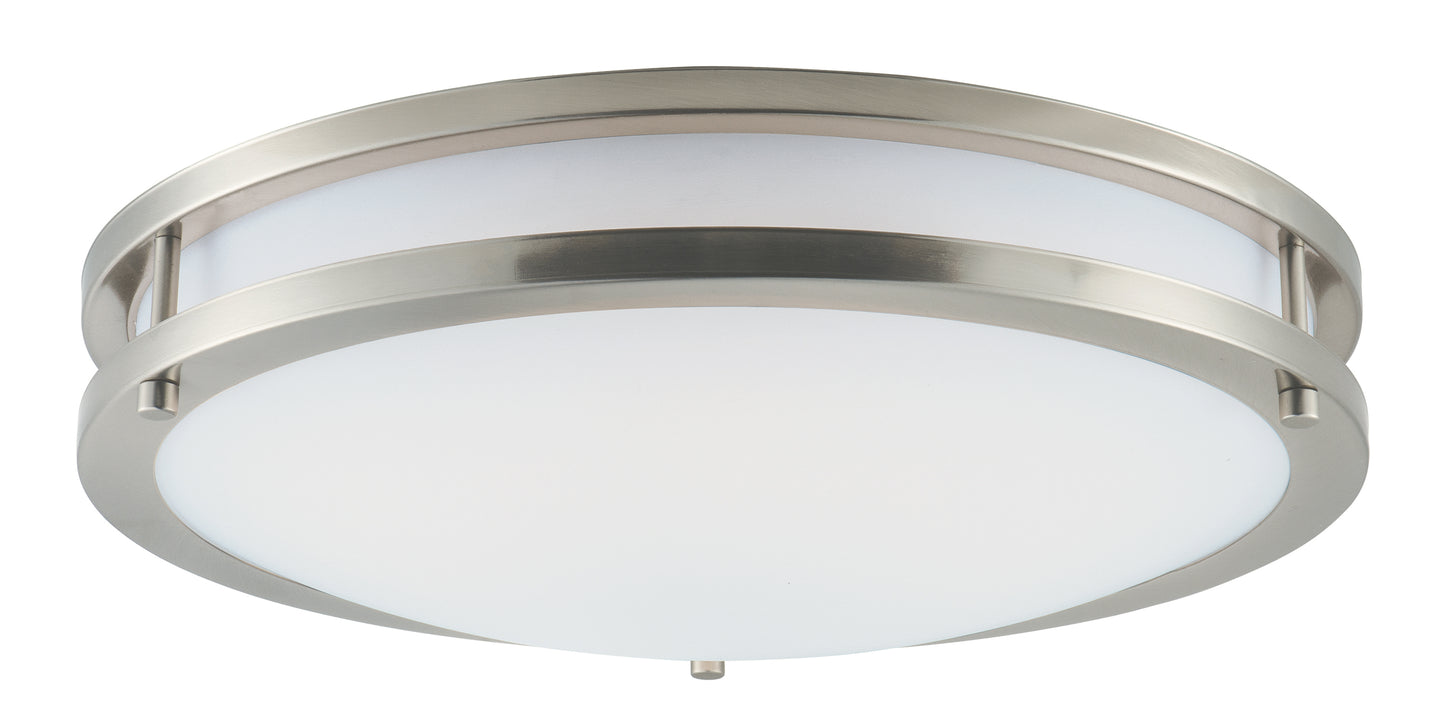 Linear LED 16" LED Surface Mount Satin Nickel by Maxim Lighting