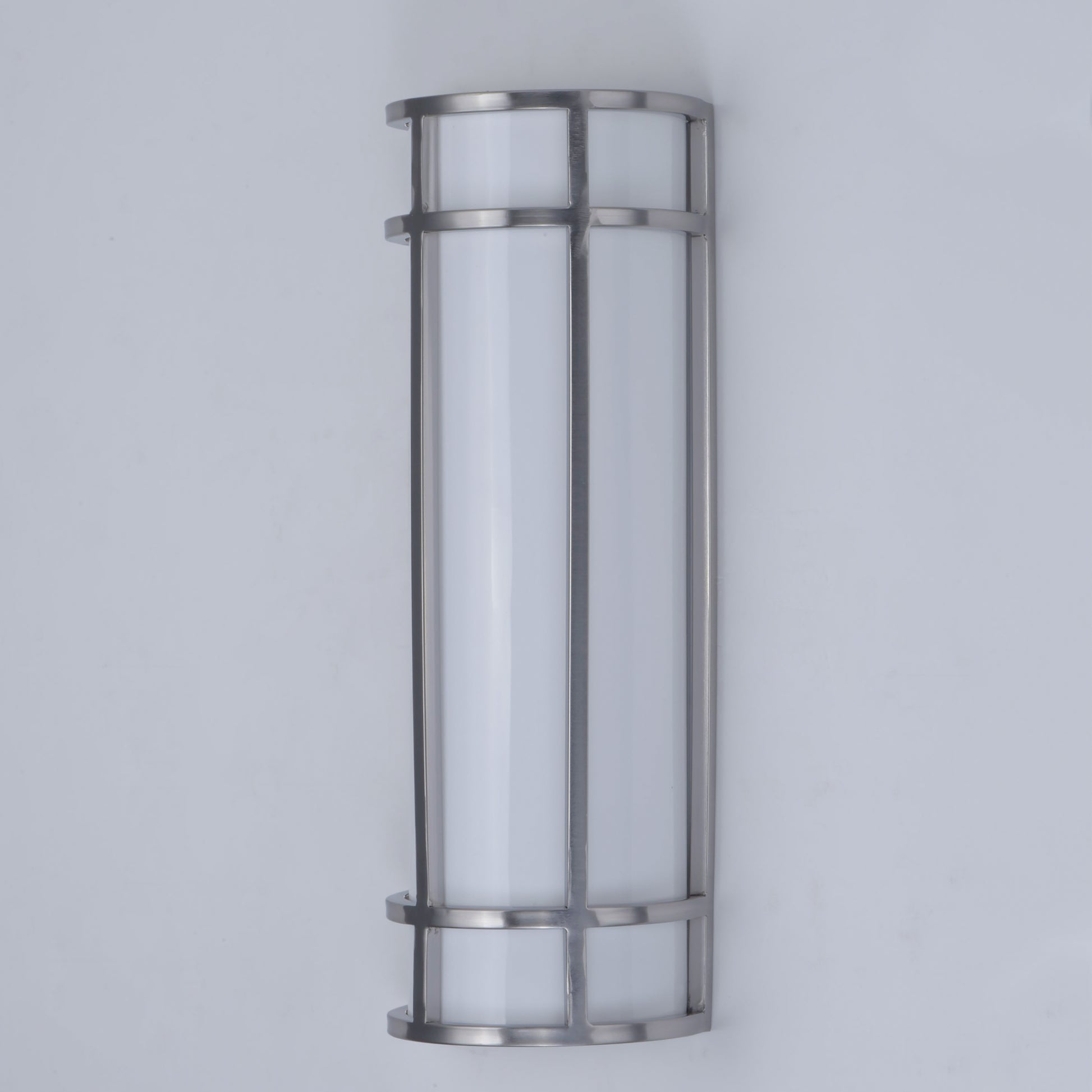 Moon Ray 18" LED Outdoor Wall Sconce Satin Nickel by Maxim Lighting