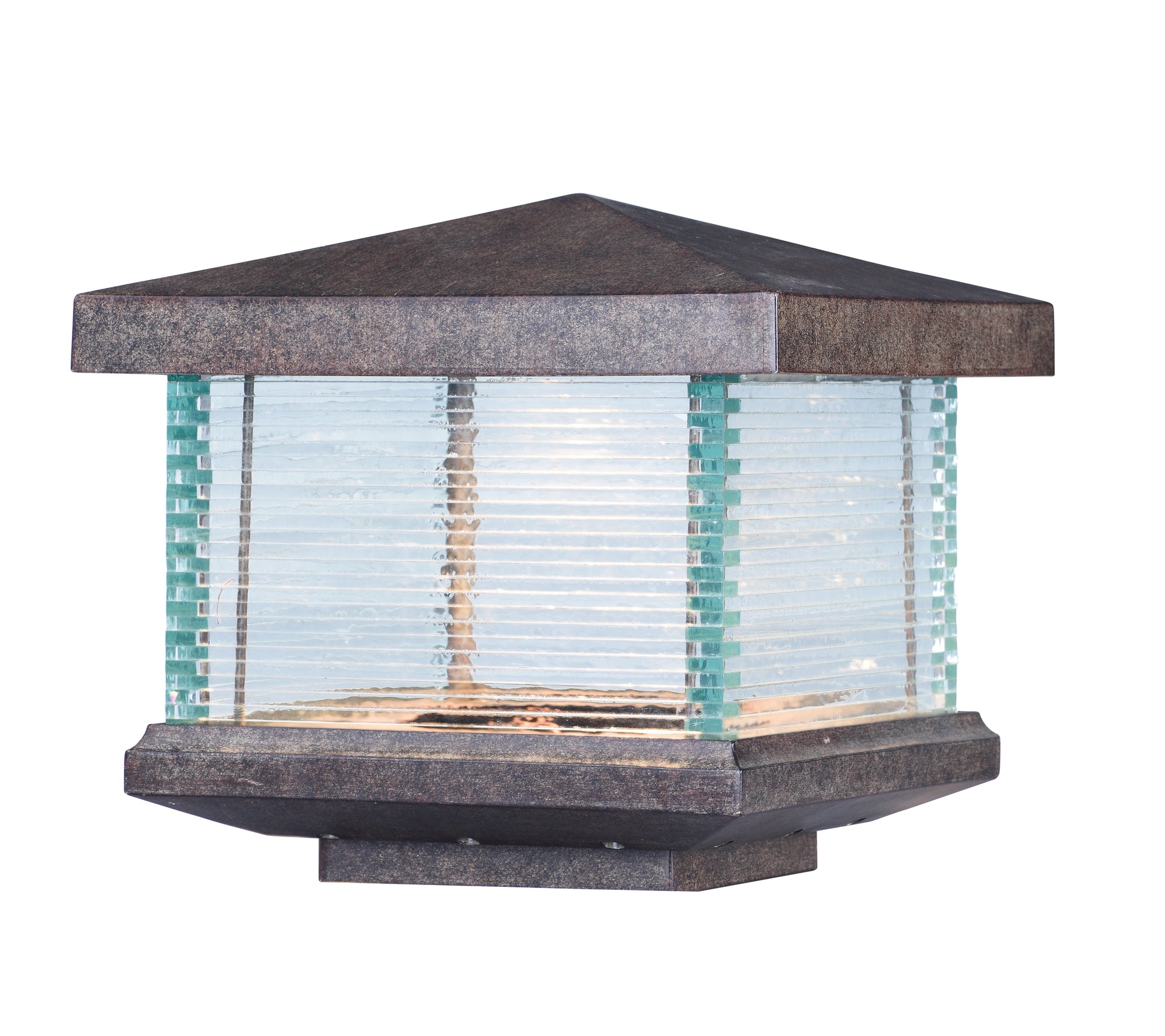 Triumph VX LED Outdoor Deck Lantern Earth Tone by Maxim Lighting