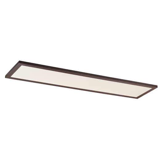 Sky 1' x 4' LED FlushMount 5CCT Bronze by Maxim Lighting