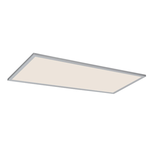 Sky 2' x 4' LED FlushMount 5CCT Brushed Aluminum by Maxim Lighting