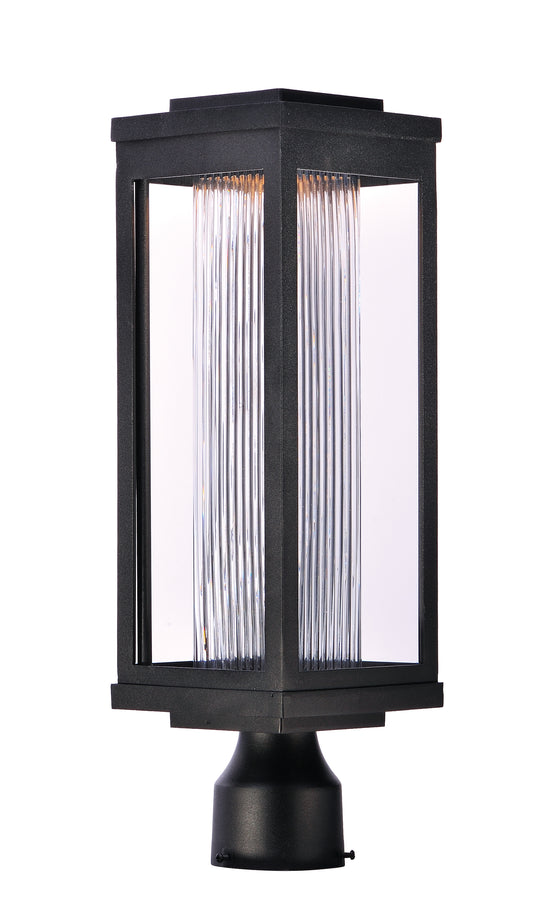 Salon LED Outdoor Post/Pier Mount Black by Maxim Lighting