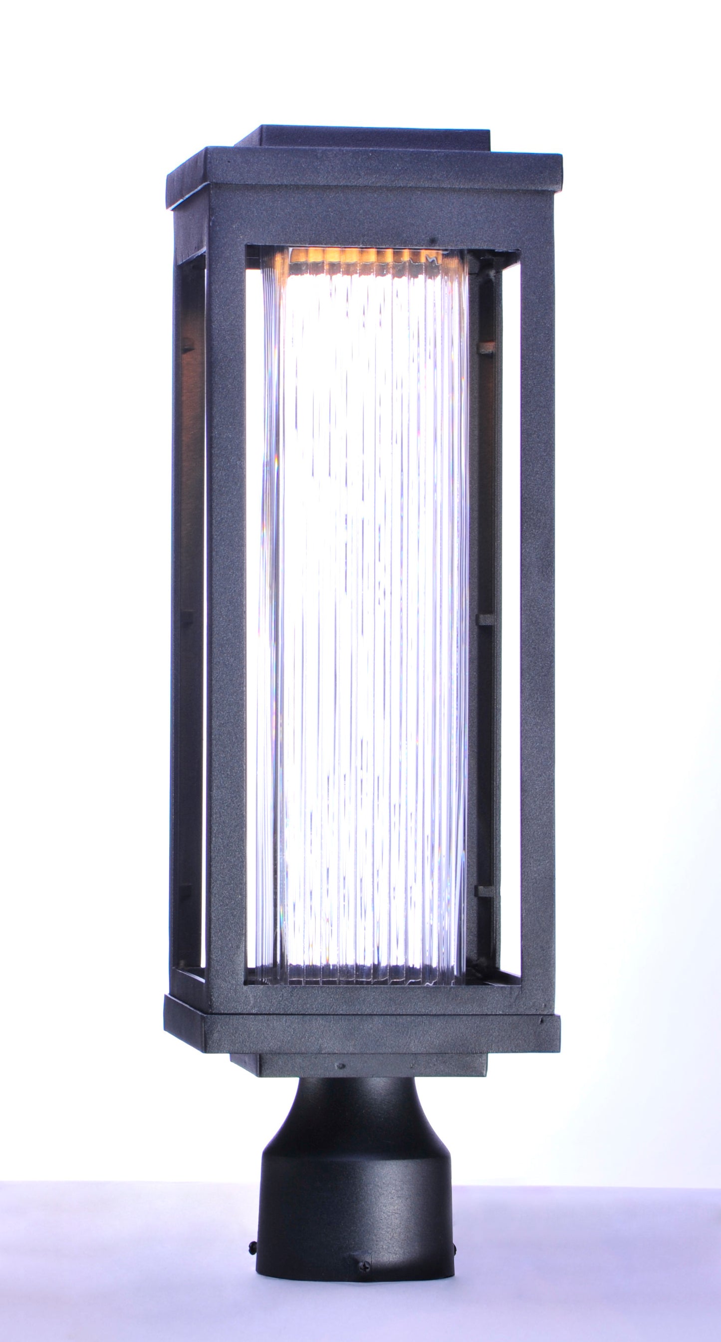 Salon LED Outdoor Post/Pier Mount Black by Maxim Lighting
