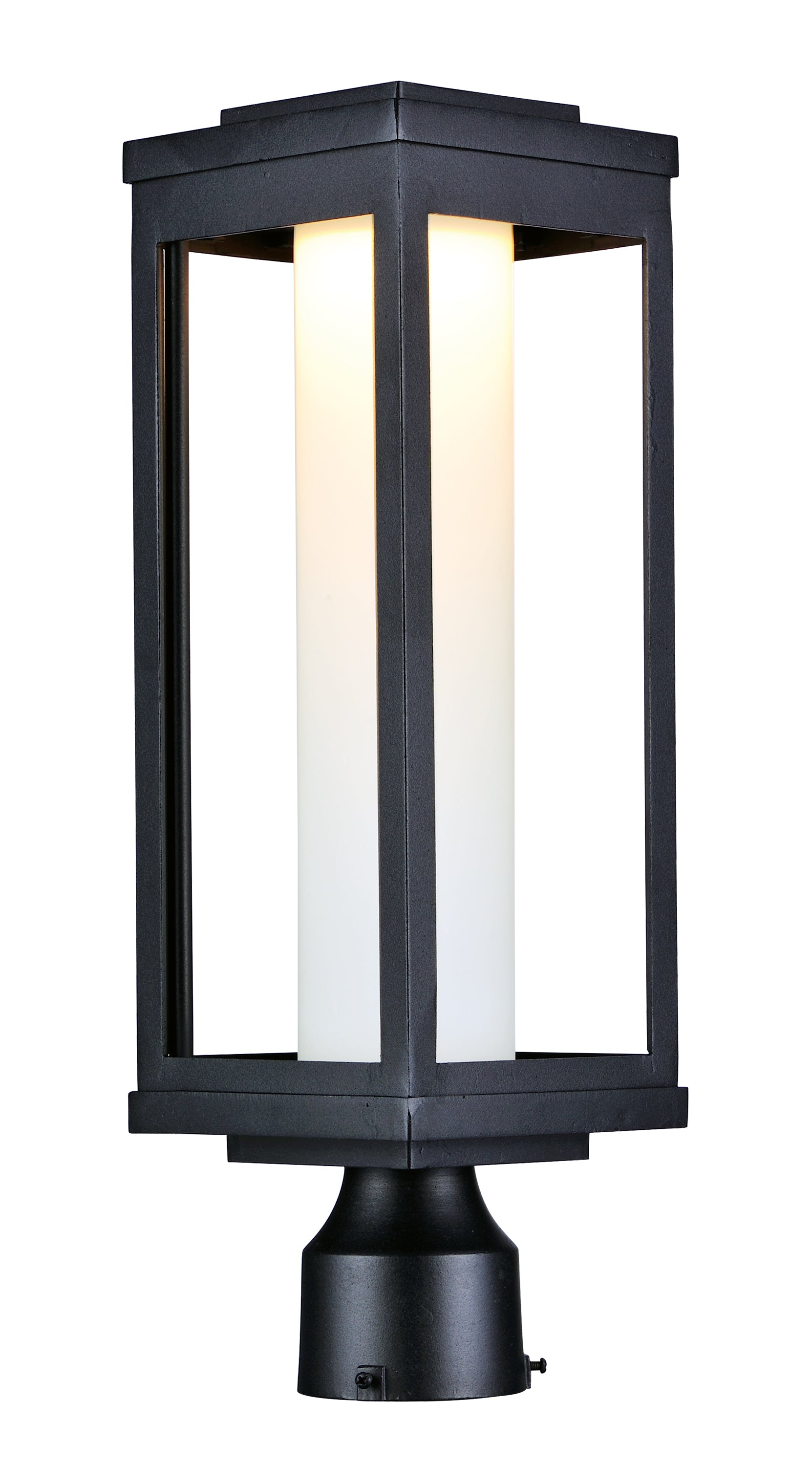 Salon LED Outdoor Post/Pier Mount Black by Maxim Lighting