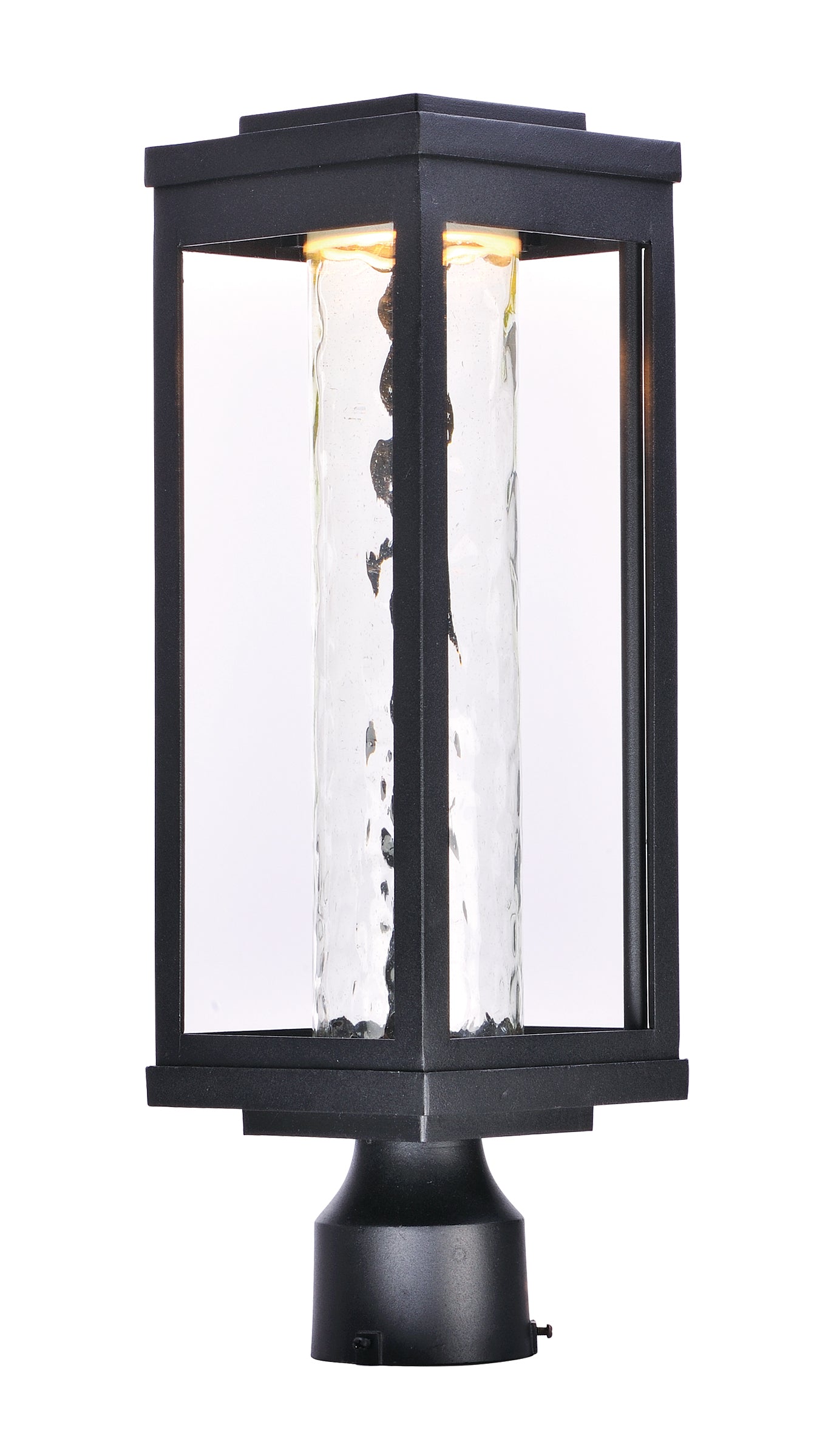 Salon LED Outdoor Post/Pier Mount Black by Maxim Lighting