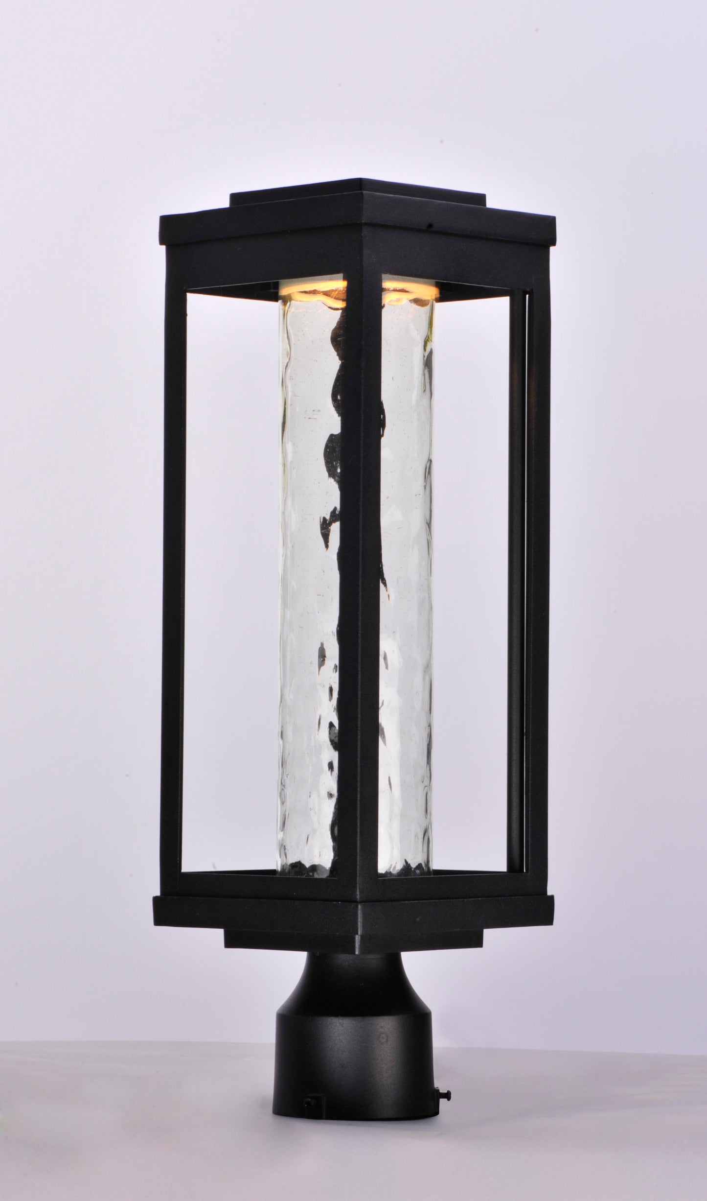 Salon LED Outdoor Post/Pier Mount Black by Maxim Lighting