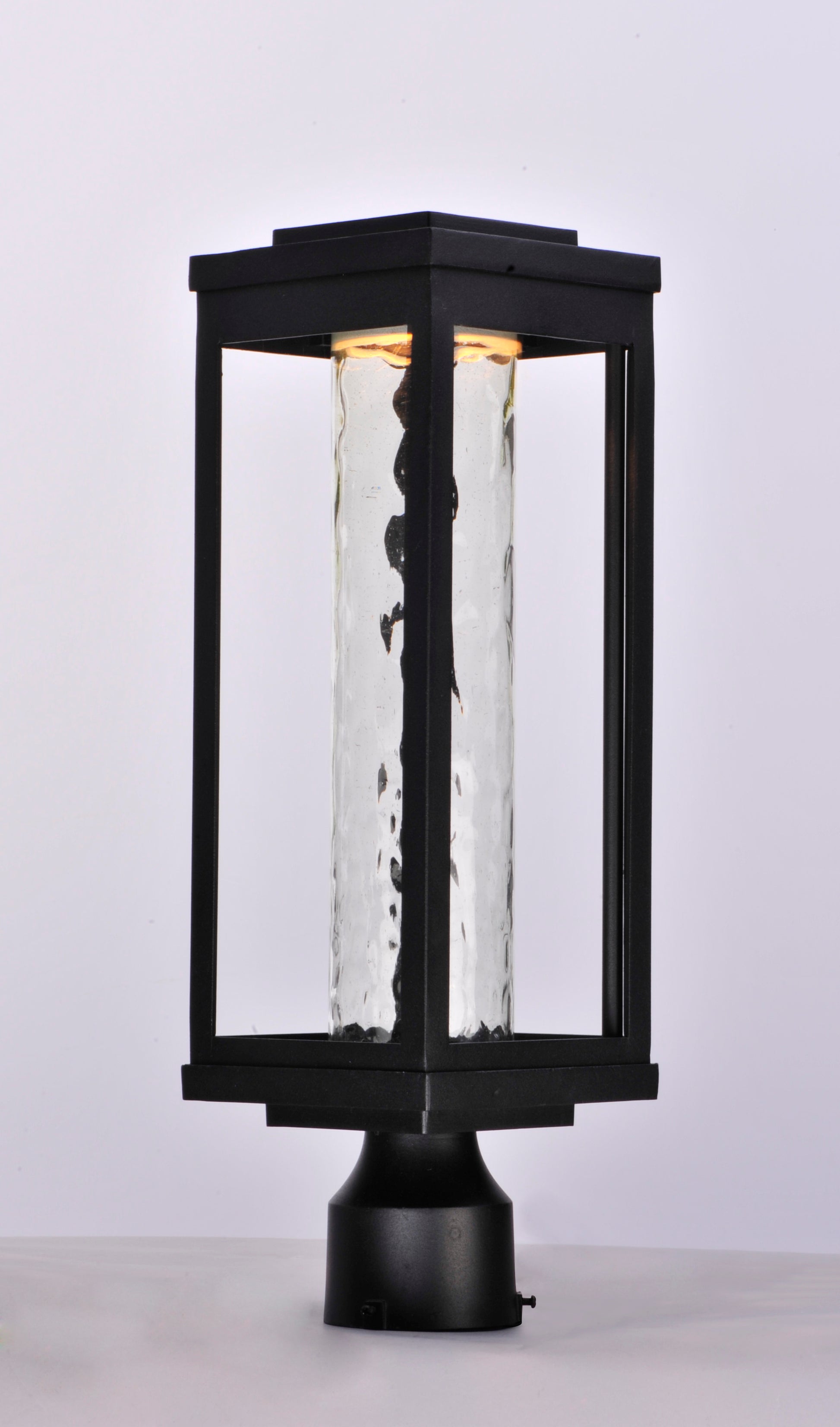 Salon LED Outdoor Post/Pier Mount Black by Maxim Lighting