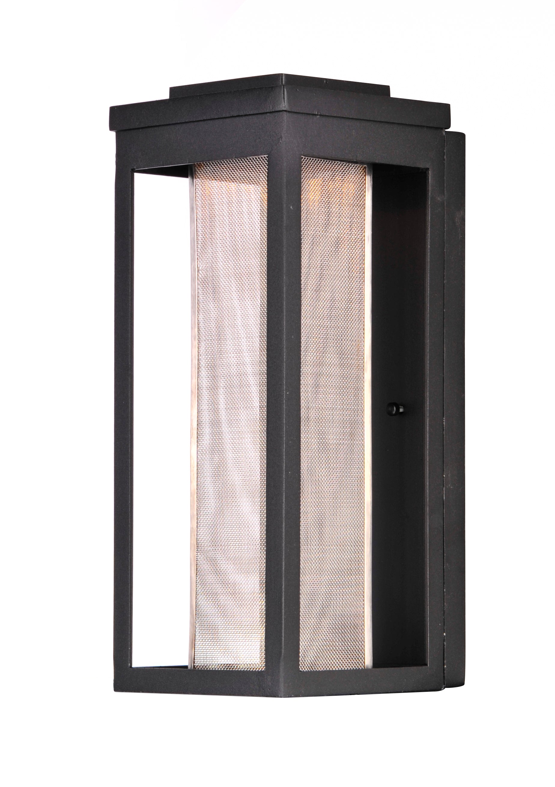 Salon Outdoor LED Wall Sconce Black by Maxim Lighting