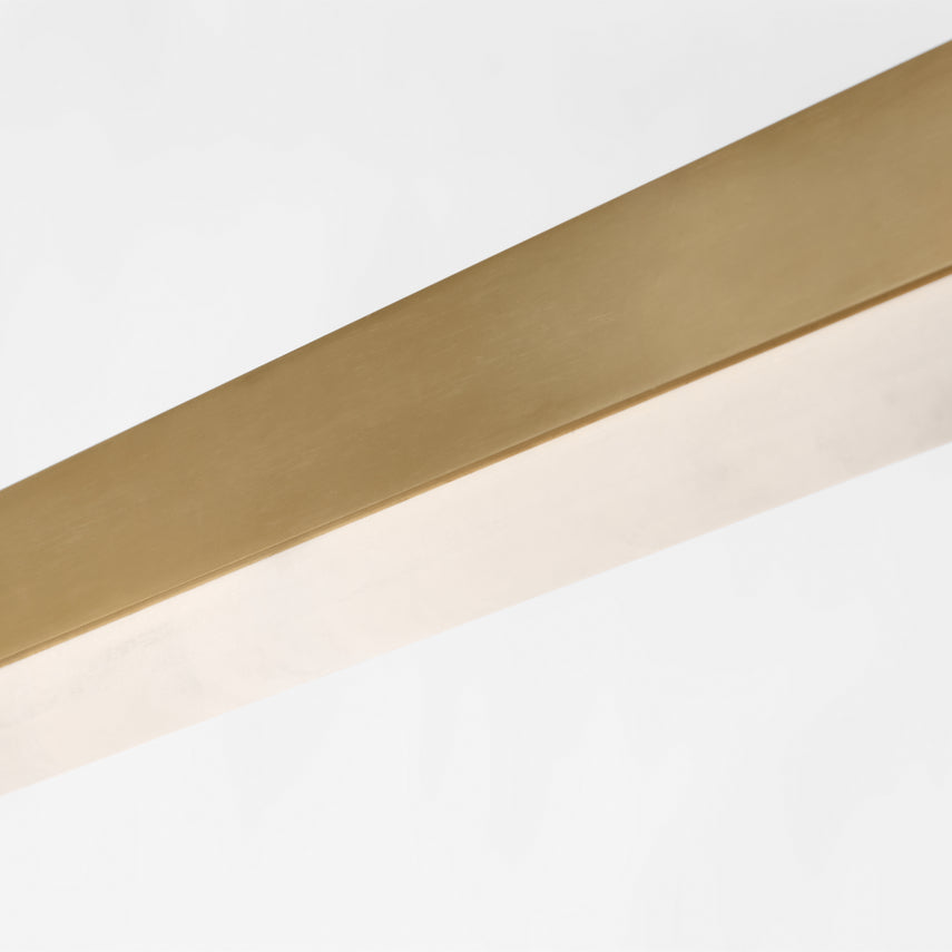 Linea 56In Alabaster LED Chandelier by Visual & Comfort & Co