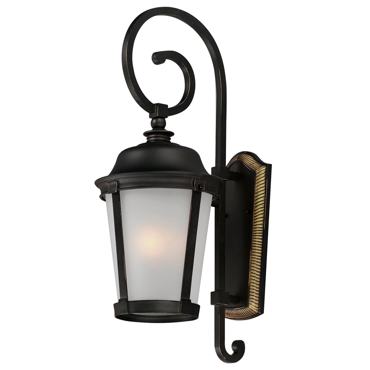 Dover LED Outdoor Wall Lantern Bronze by Maxim Lighting