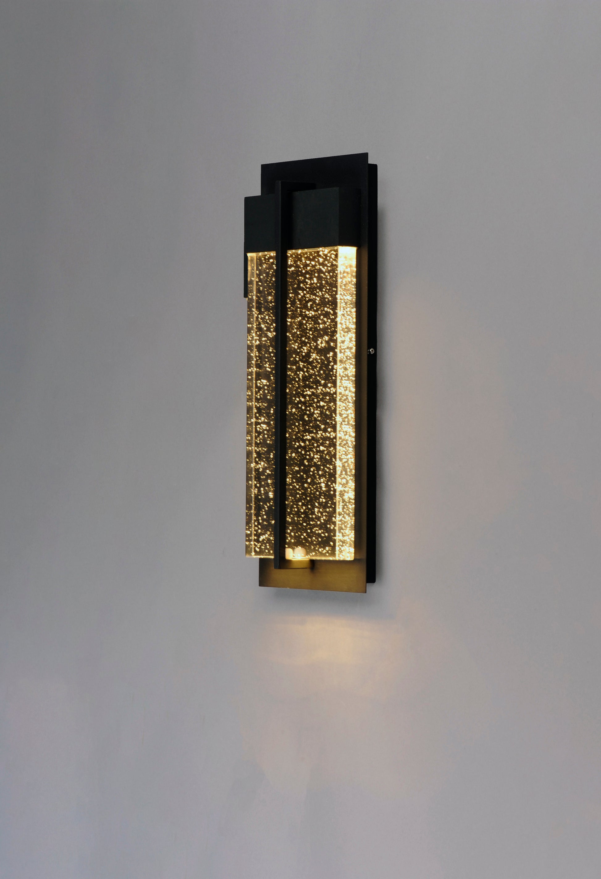 Cascade LED Outdoor Wall Sconce Black by Maxim Lighting