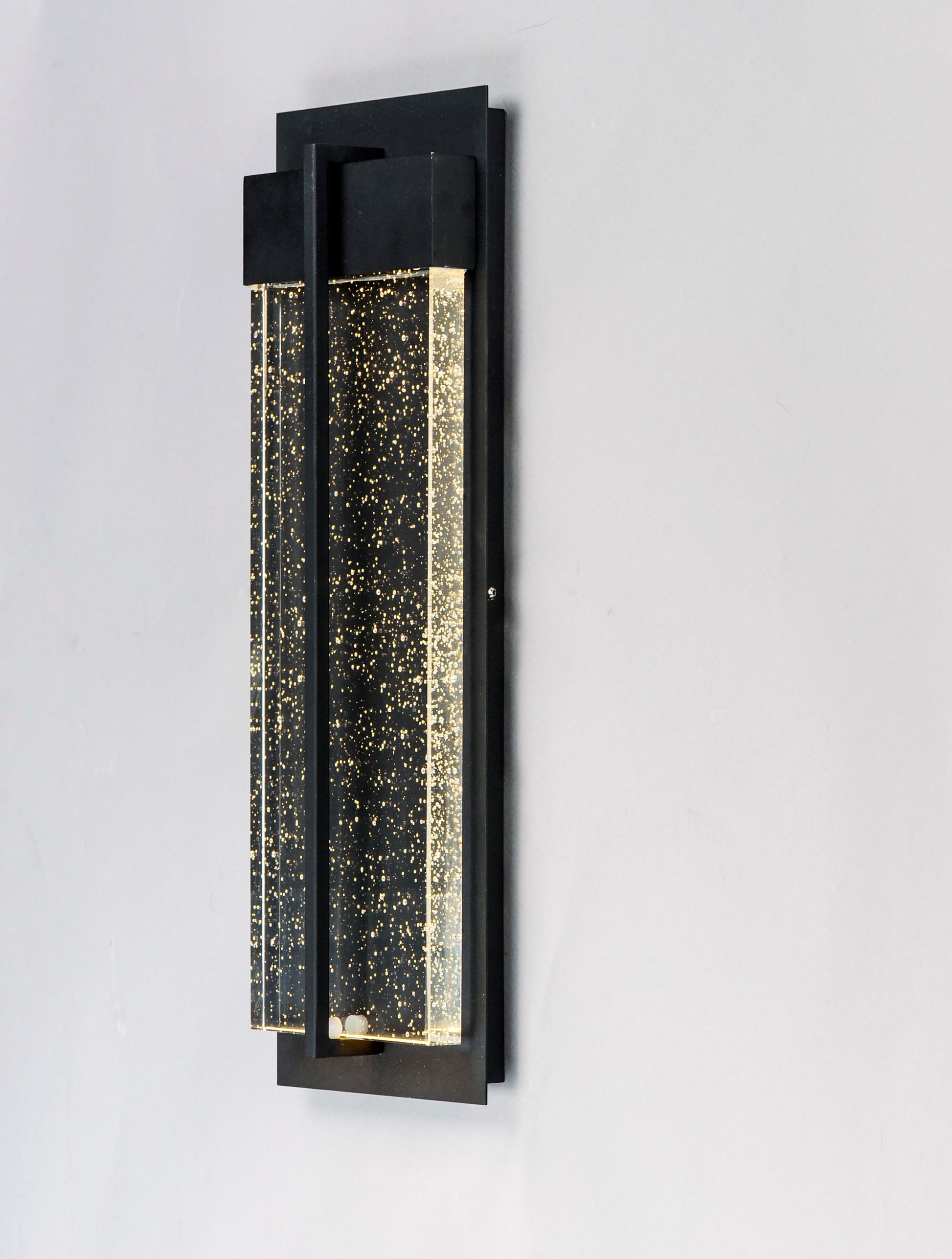 Cascade LED Outdoor Wall Sconce Black by Maxim Lighting