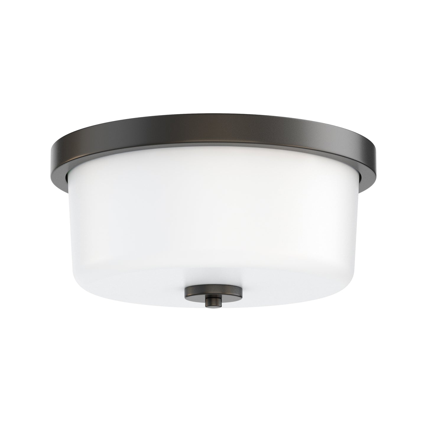 Fuller 2-Light Flush Mount Black by Maxim Lighting