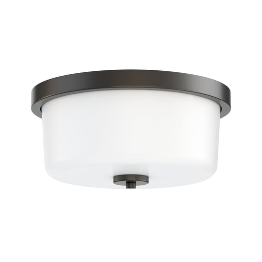 Fuller 2-Light Flush Mount Black by Maxim Lighting
