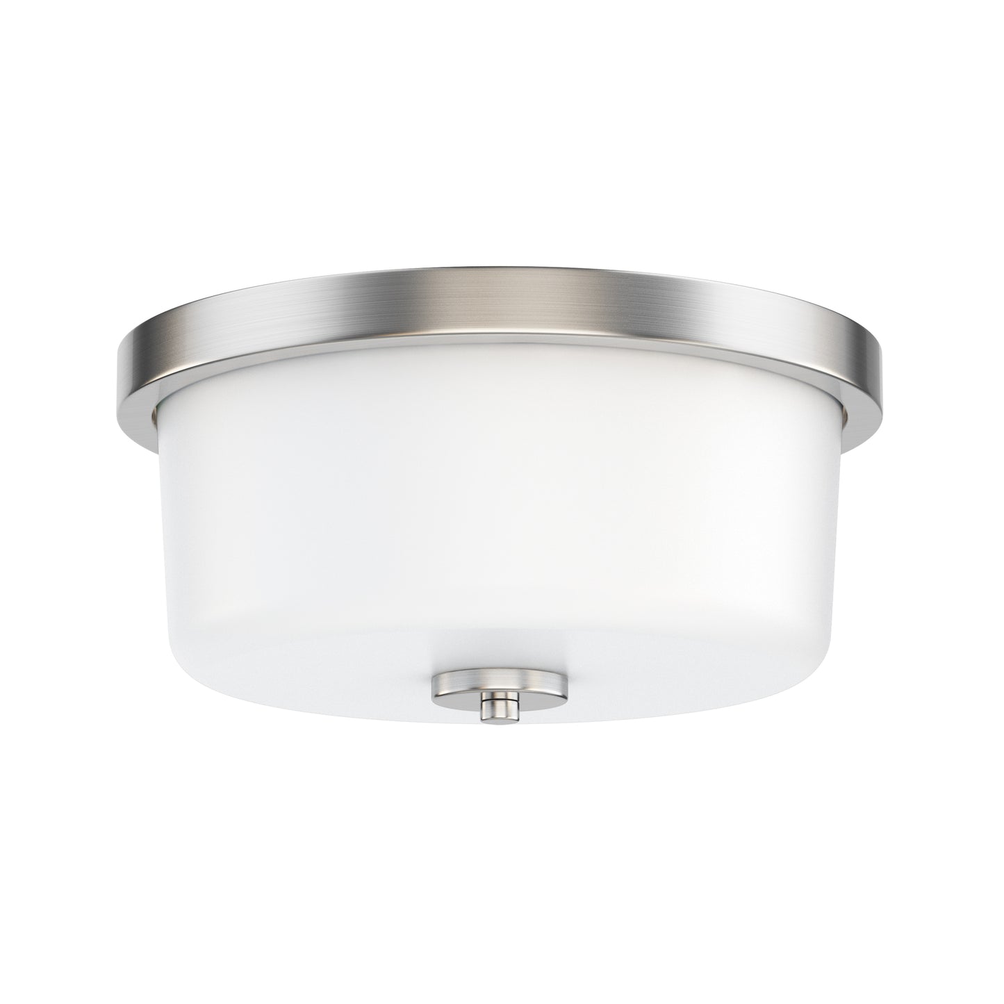 Fuller 2-Light Flush Mount Satin Nickel by Maxim Lighting