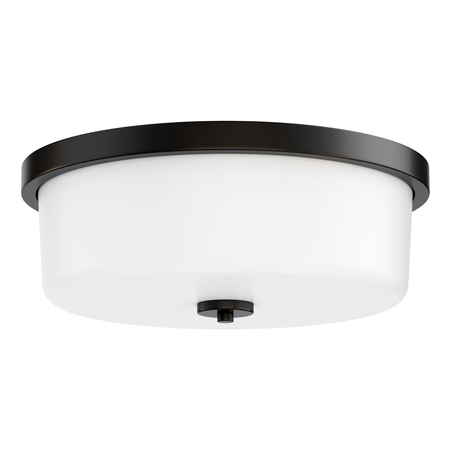 Fuller 3-Light Flush Mount Black by Maxim Lighting