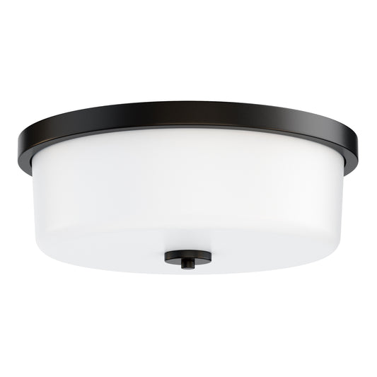 Fuller 3-Light Flush Mount Black by Maxim Lighting