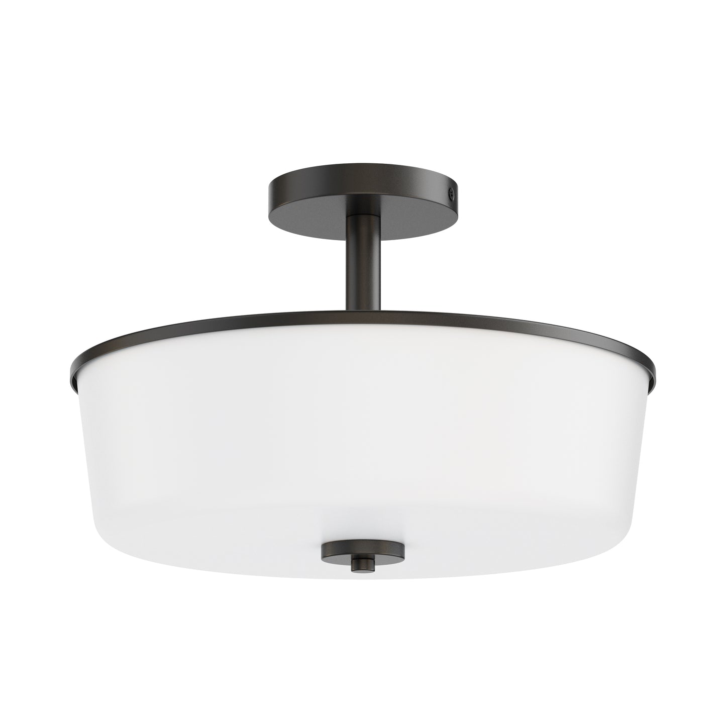 Fuller 3-Light Semi Flush/Pendant Convertible Black by Maxim Lighting