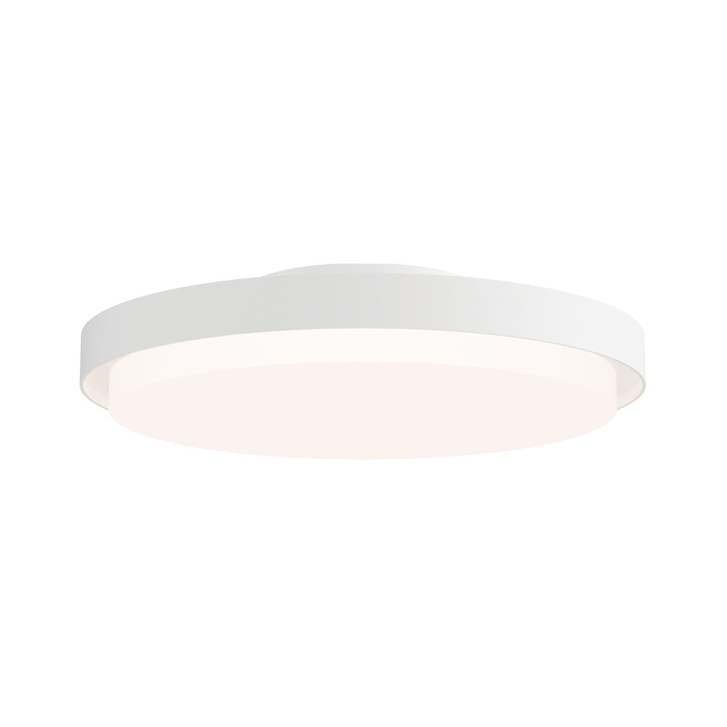 Float 12" LED Flush Mount White by Maxim Lighting