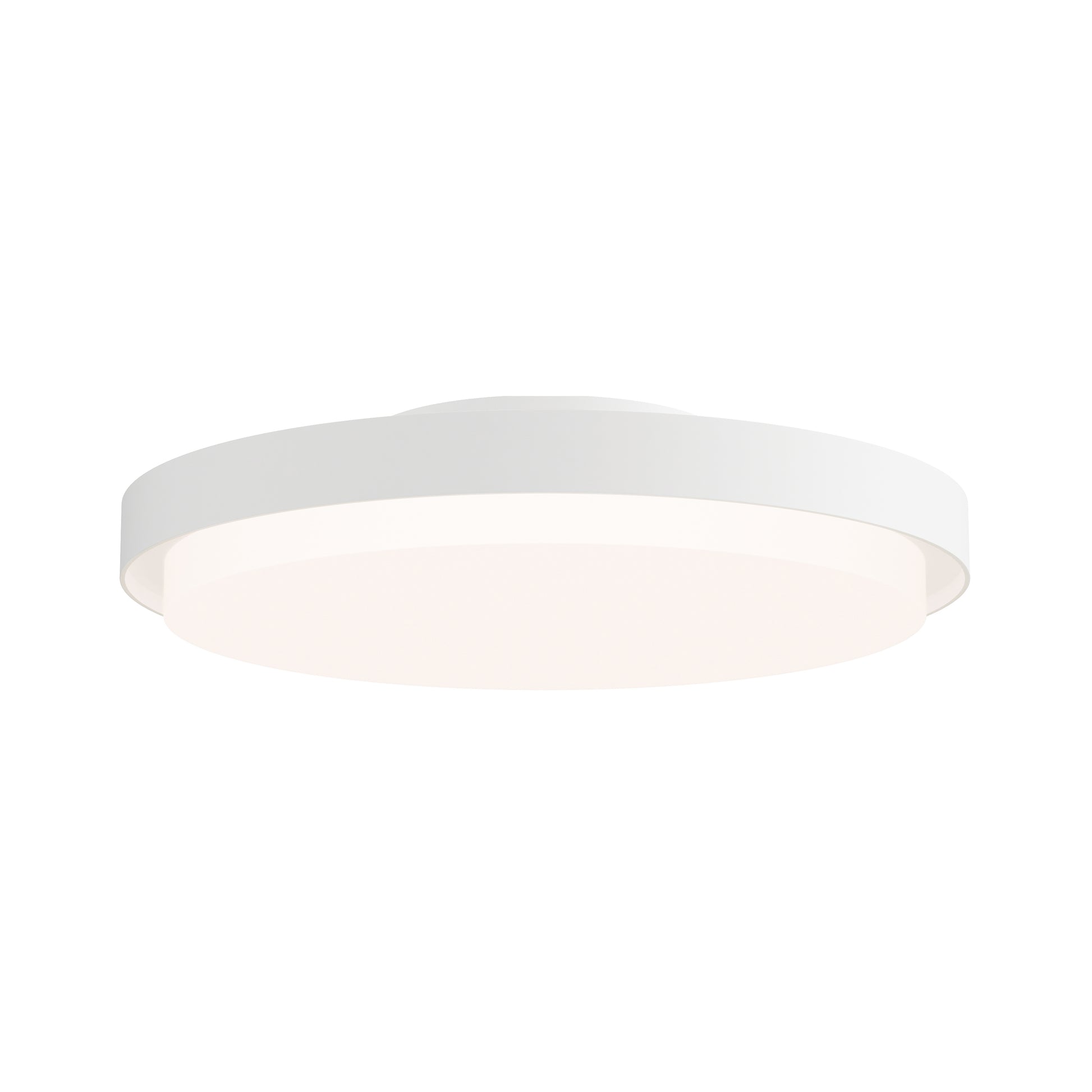 Float 12" LED Flush Mount White by Maxim Lighting