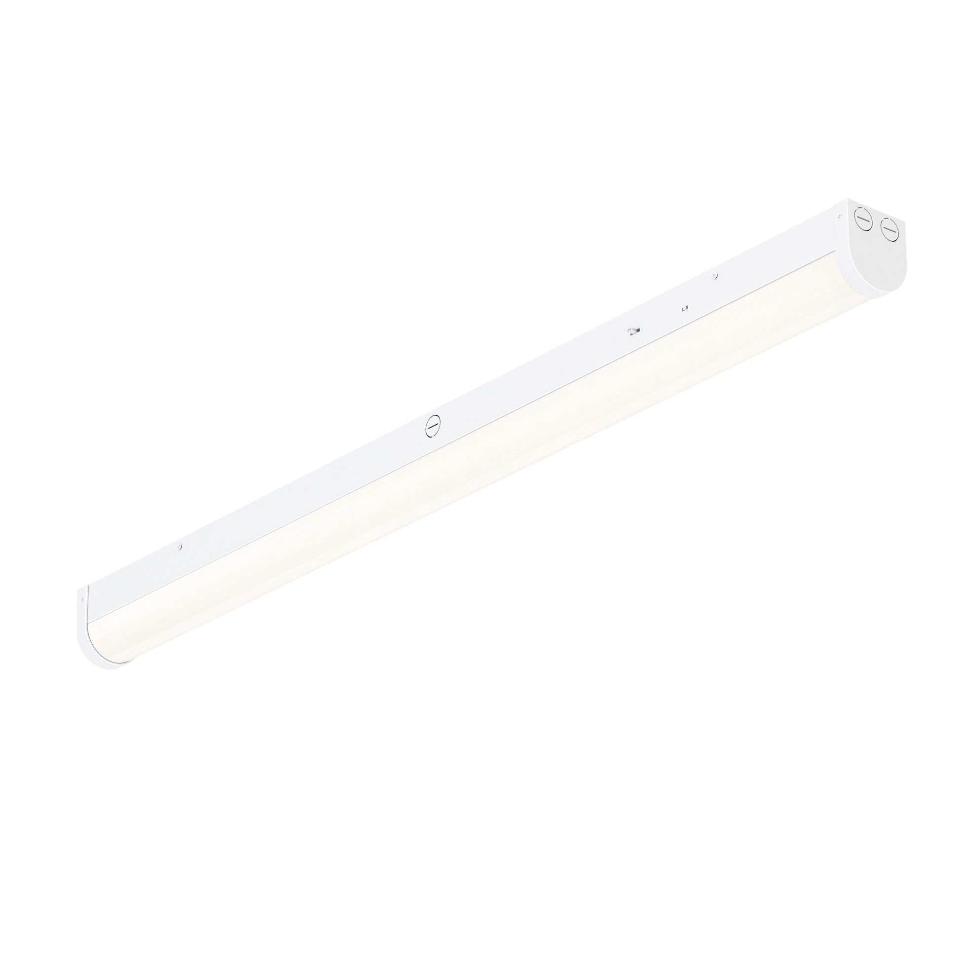 Workshop 48" Flush Mount 0-10V Dimming White by Maxim Lighting