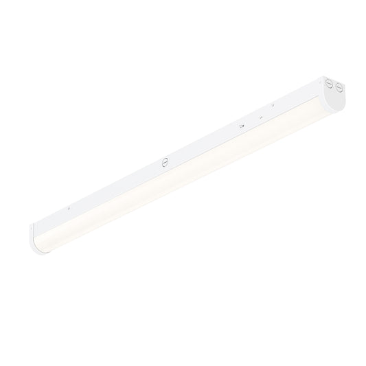 Workshop 48" Flush Mount 0-10V Dimming White by Maxim Lighting