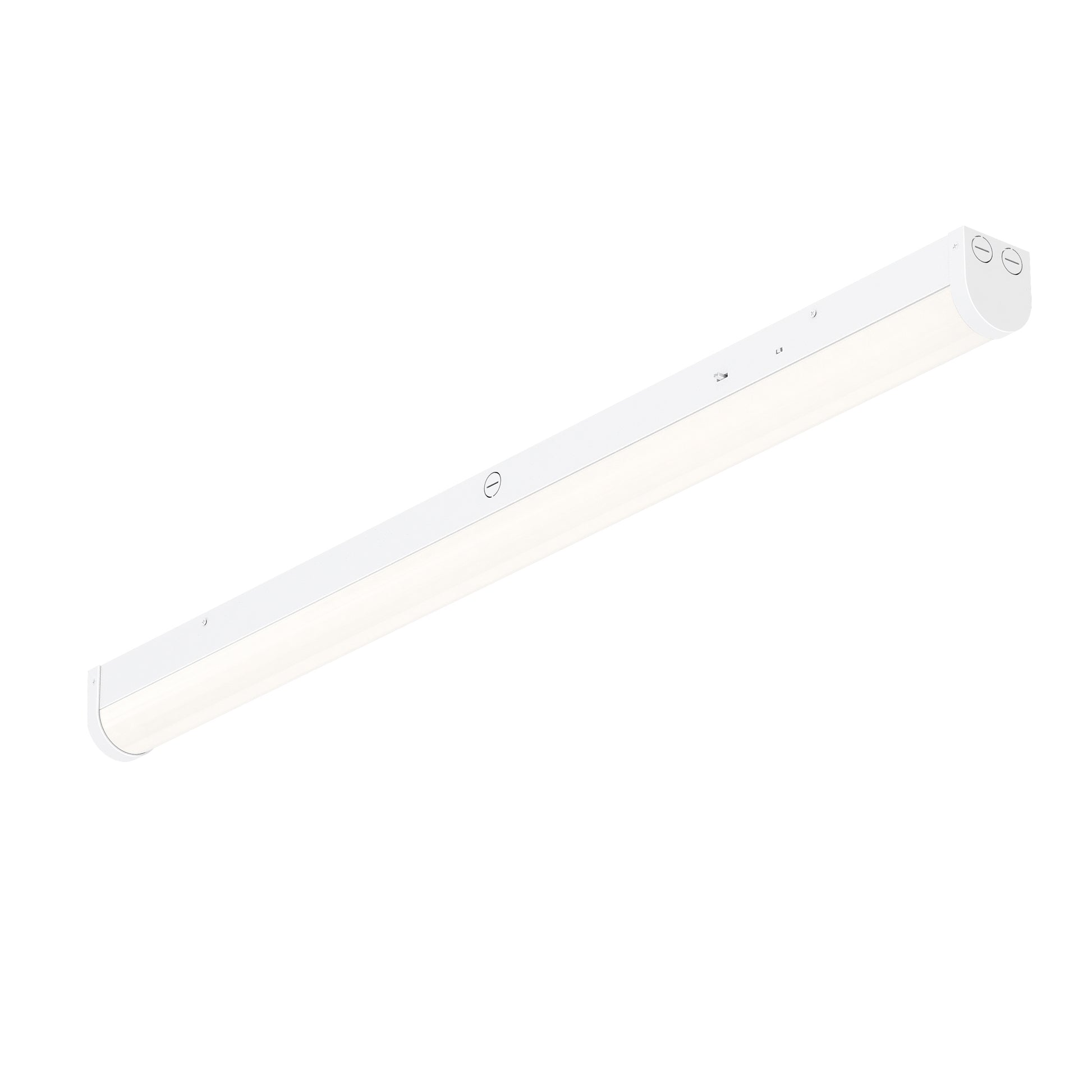 Workshop 48" Flush Mount w Motion Sensor Triac/ELV White by Maxim Lighting