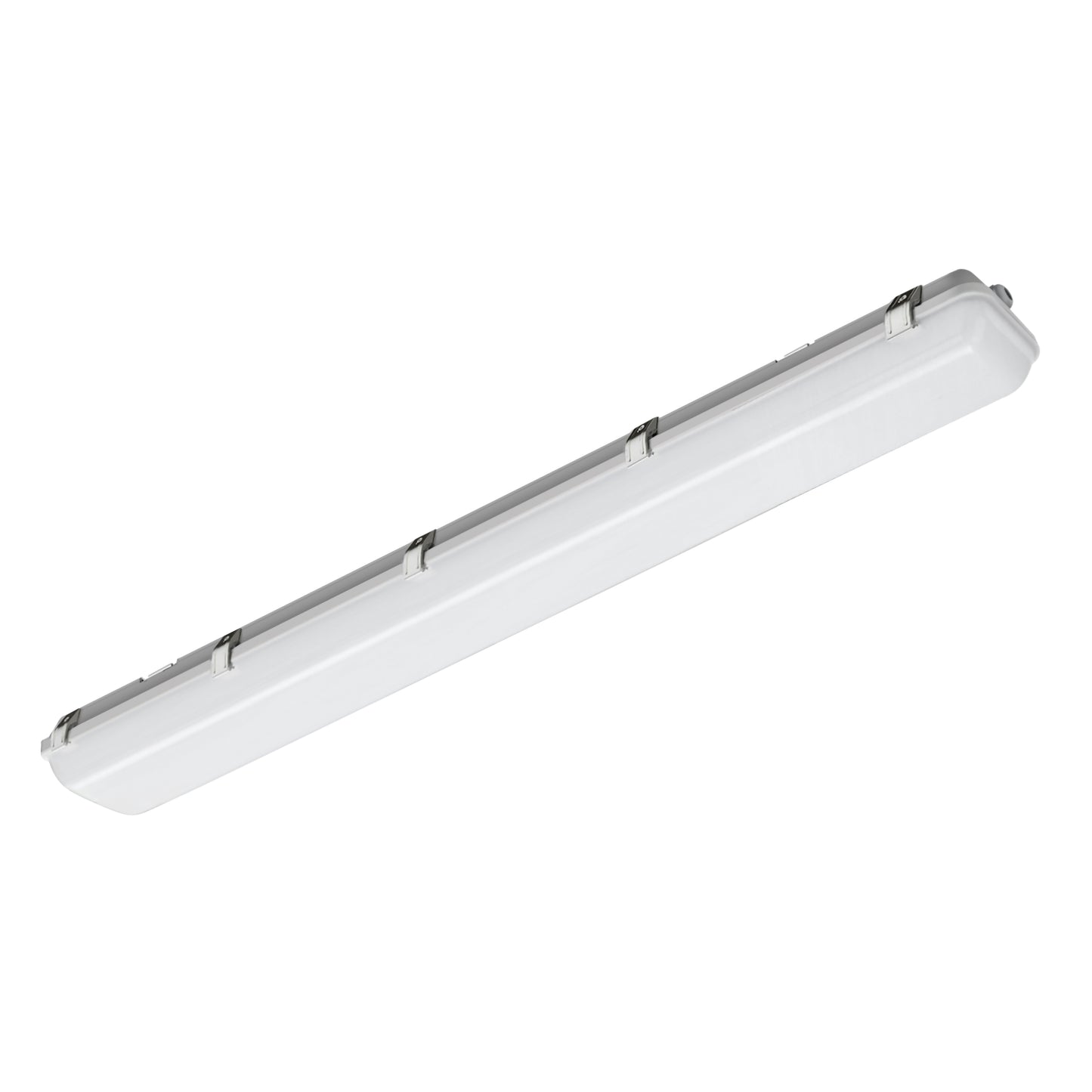 Vaportight 48" Flush Mount with EM Battery White by Maxim Lighting