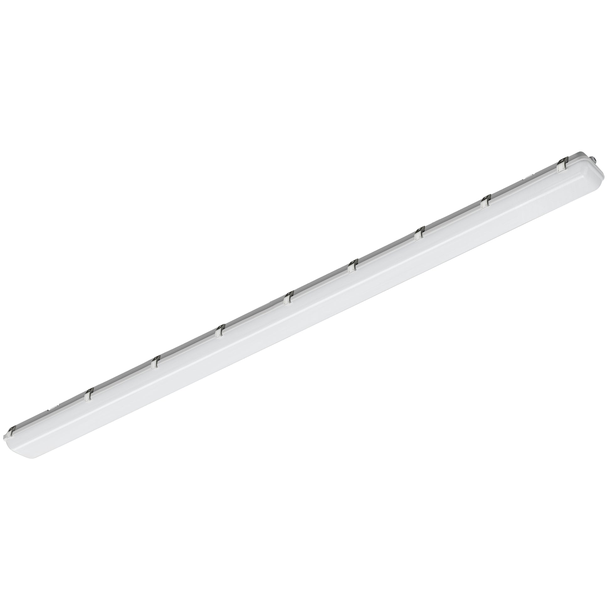 Vaportight 96" Flush Mount with Motion Sensor White by Maxim Lighting