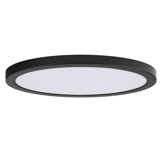 Chip 16" 32W RD LED Flush Mount 3000K White by Maxim Lighting