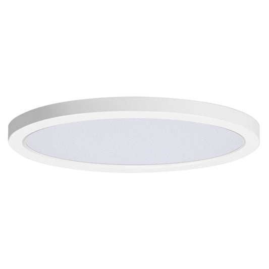 Chip 16" 32W RD LED Flush Mount 3000K White by Maxim Lighting