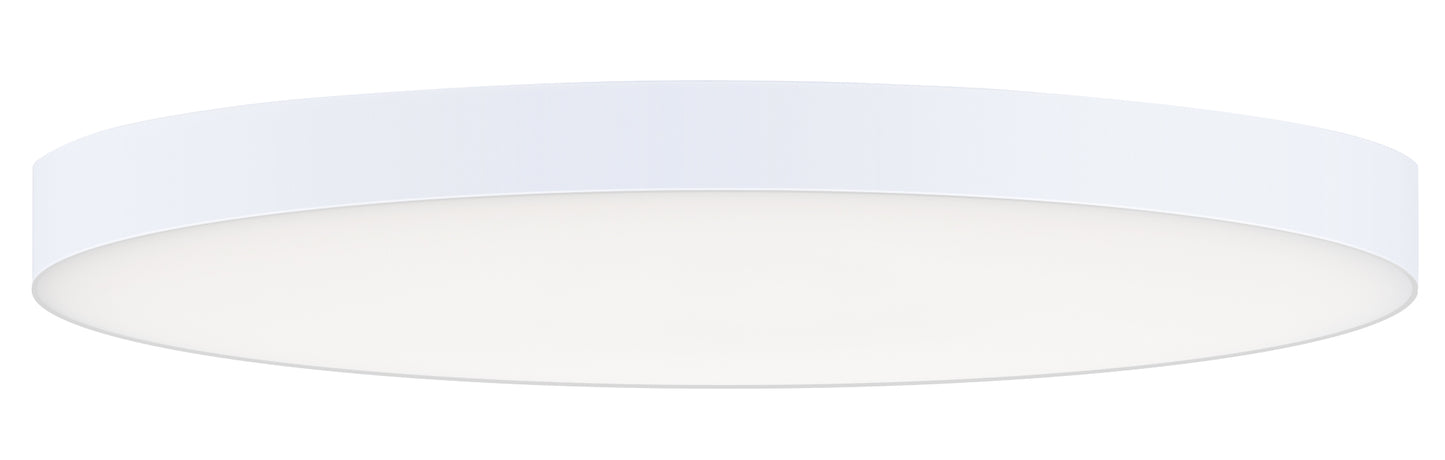 Trim 11" RD LED Flush Mount 3000K White by Maxim Lighting