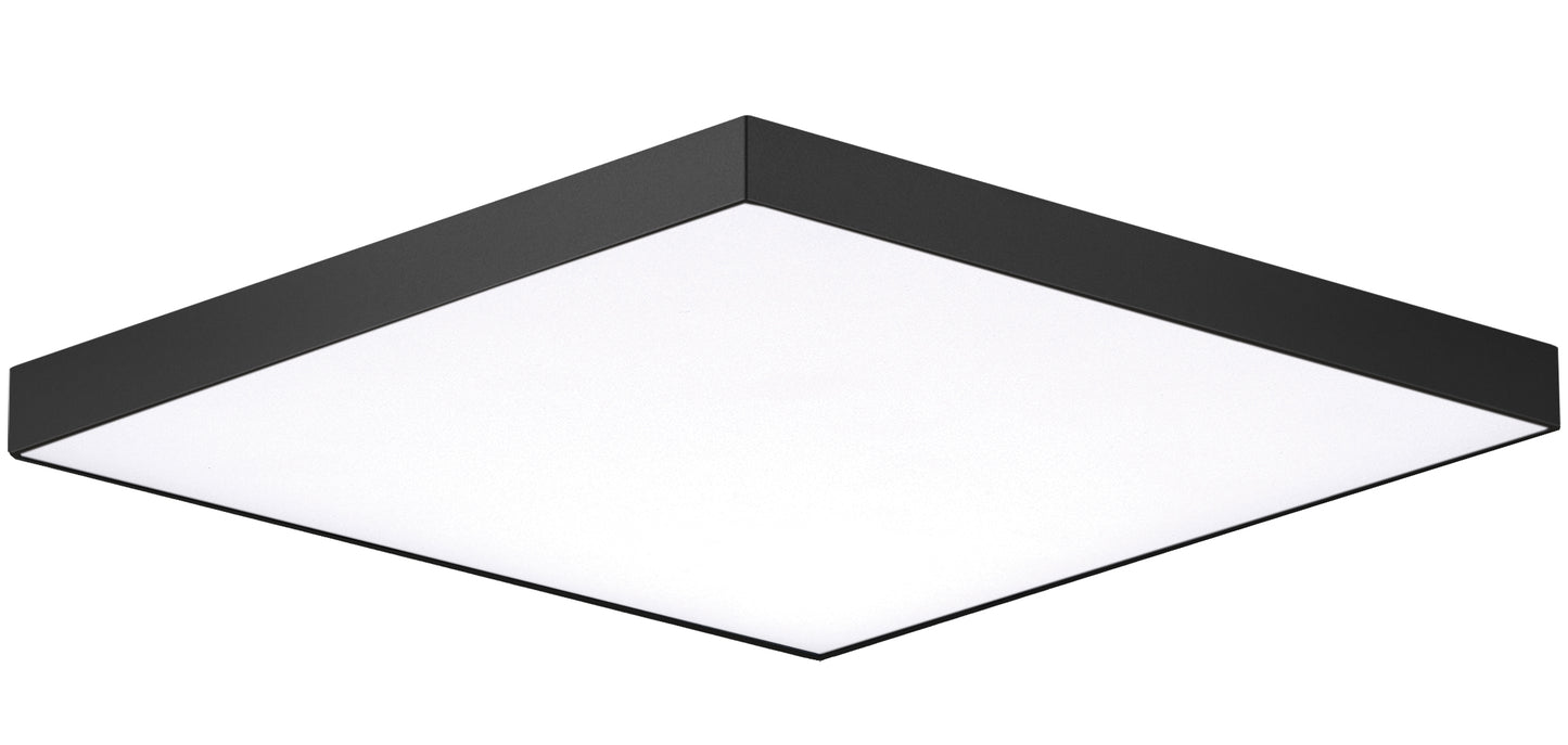 Trim 10.5" SQ LED Flush Mount 3000K Black by Maxim Lighting